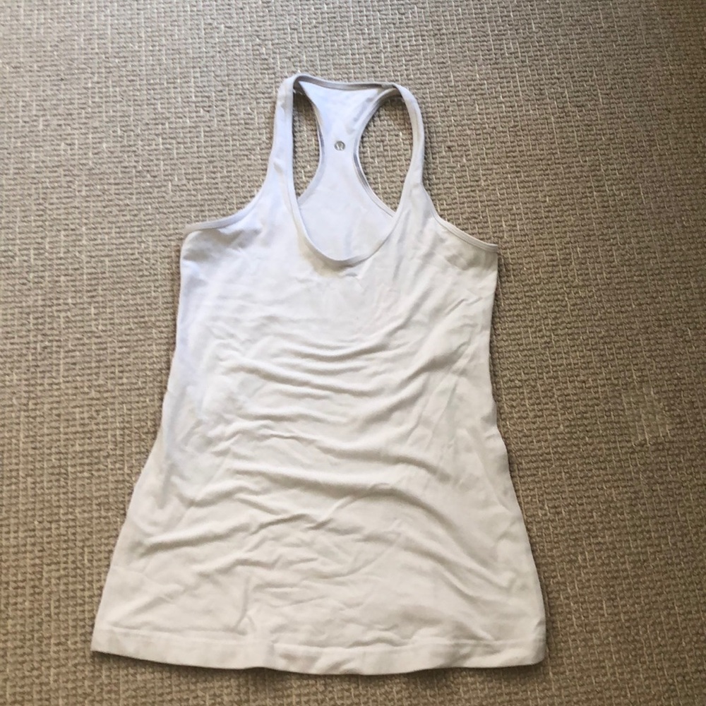 Lulu racer back workout top- worn